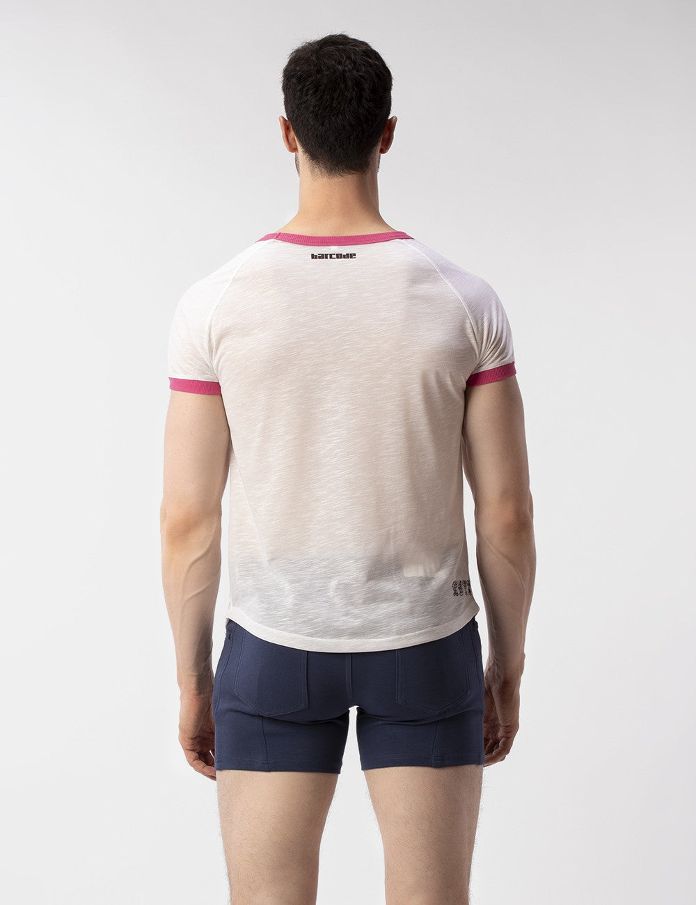 Barcode Berlin Always Horny Twink Bear Graphic T-Shirt - White | LGBTQ+ Pride, Bear Community & Casual Streetwear