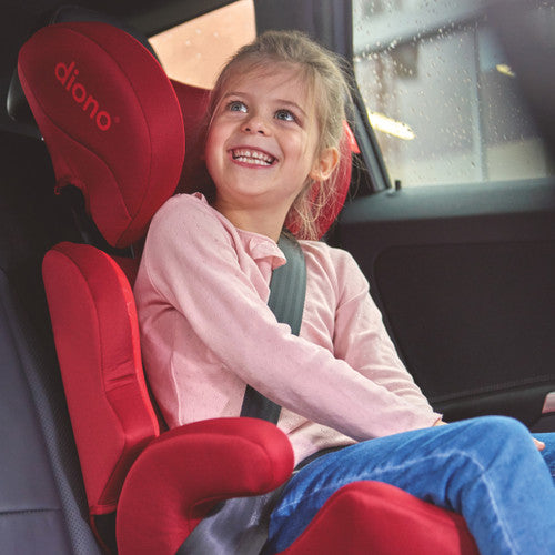 Diono Everett NXT LATCH High Back Booster Car Seat - Convertible 3-in-1 for Toddlers & Kids (5-120 lbs) | Safe & Comfortable for Long Rides, Travel & Everyday Use