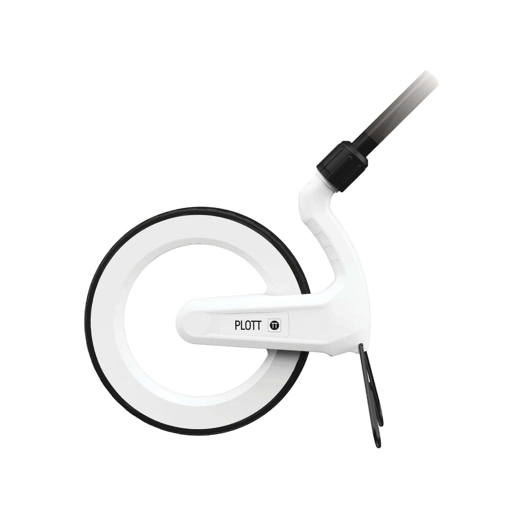 Plott 10002CARTA SO Digital Measuring Wheel - Accurate Distance Measurement Tool for Construction, Landscaping & DIY Projects | Outdoor & Indoor Use