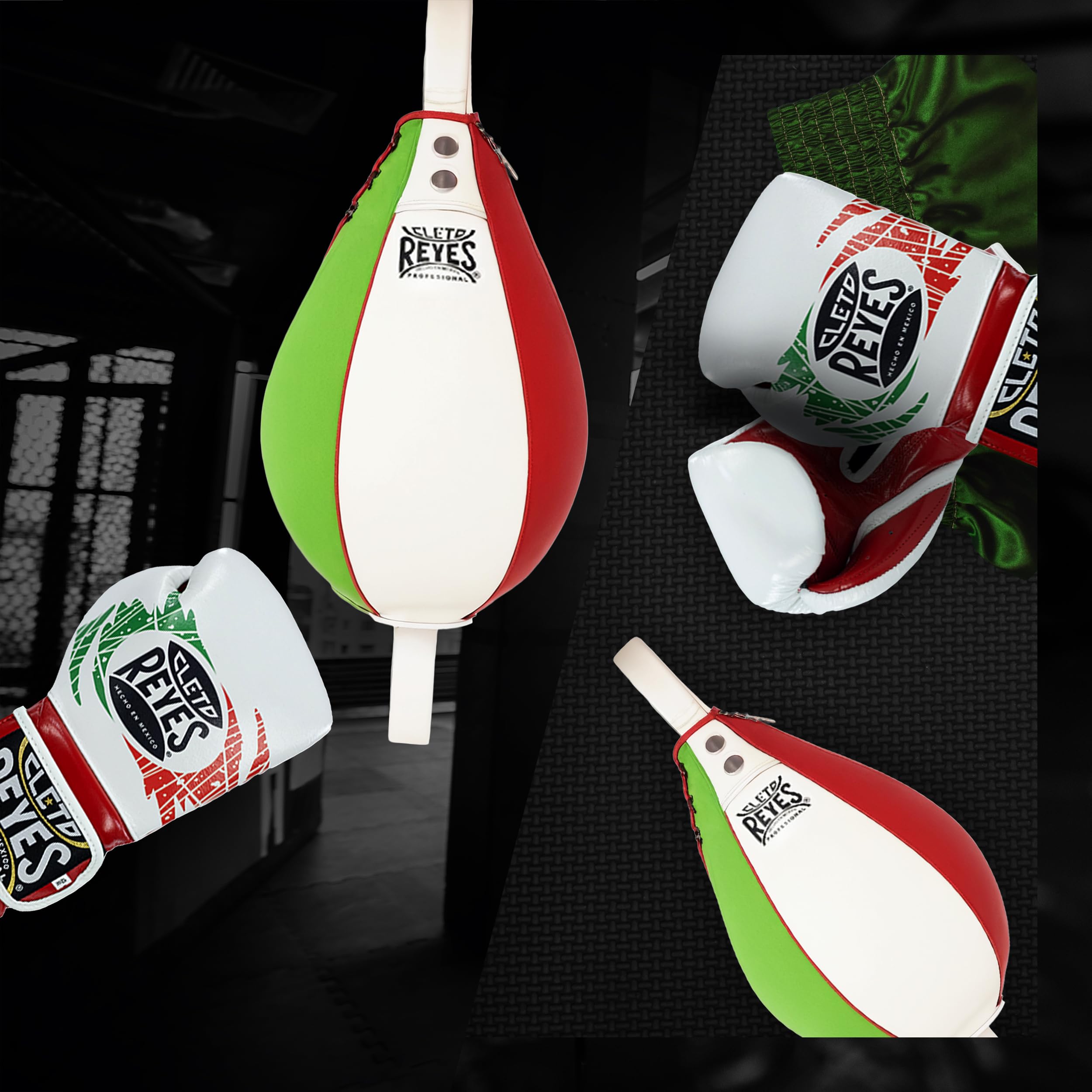 Cleto Reyes Double End Punching Bag - Professional Boxing Training Equipment for MMA, Kickboxing & Muay Thai | Perfect for Home Gym, Boxing Workouts & Martial Arts Practice