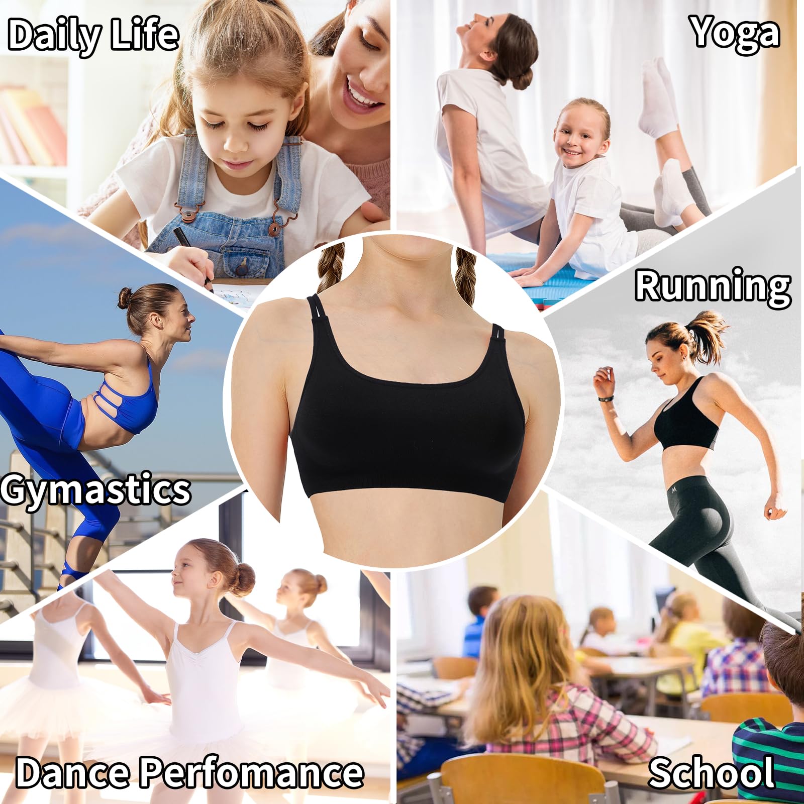 Women's Seamless Crisscross Back Sports Bra - Stretchy Sleeveless Yoga Tank Top for Fitness, Running & Workouts | Perfect for Gym, Yoga & Active Lifestyle
