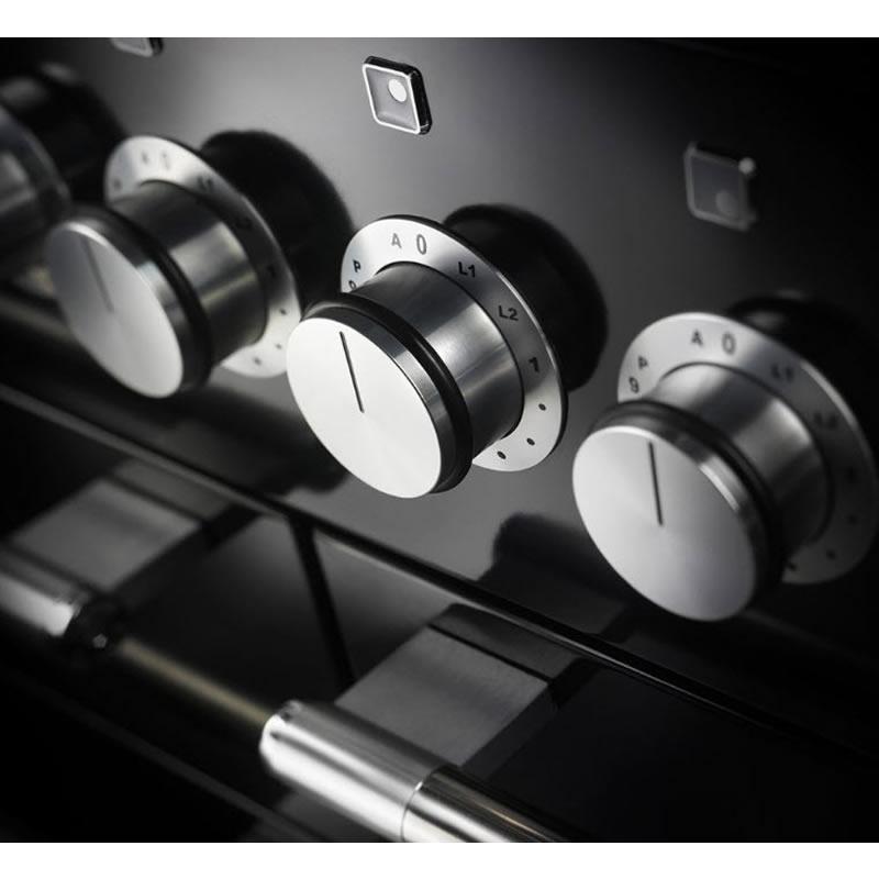 AGA AMC48DF MBL 48-Inch Dual Fuel Range with True European Convection - Professional Gas & Electric Oven for Home Chefs, Perfect for Baking, Roasting & Entertaining