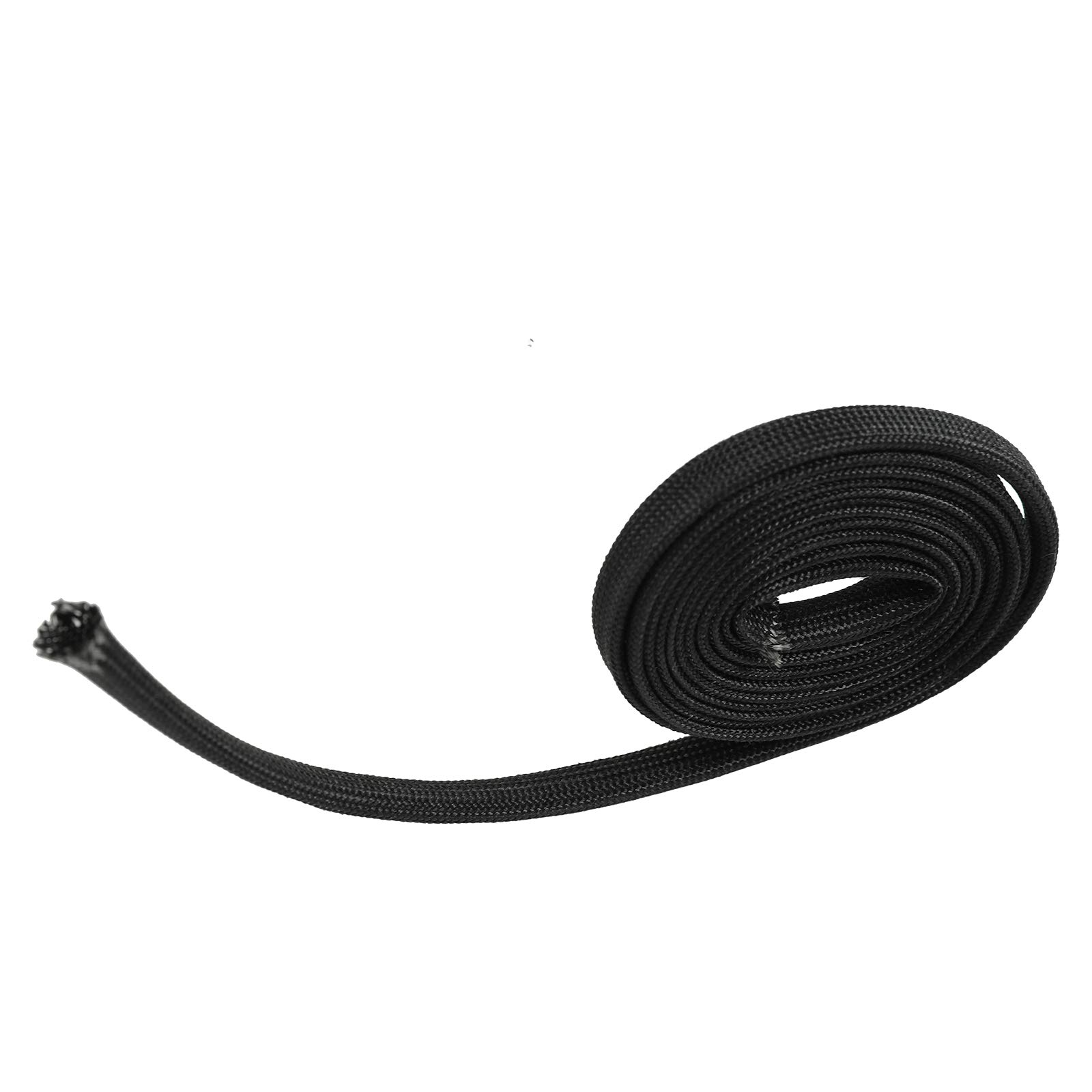 SUPERFASTRACING 5FT Heat Sleeve - Fiberglass Adjustable Heat Shield Sleeve for Car Wires (5 Feet x 6mm/1/4