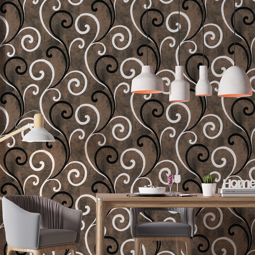 Modern Geometric Line Peel and Stick Wallpaper - 17.7
