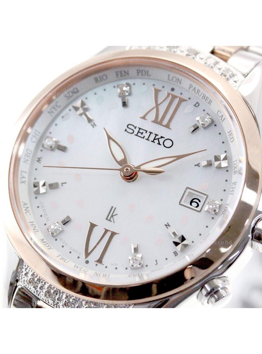 SEIKO LUKIA 2020 Sakura Blooming Limited Edition Ladies Watch SSVV058 - Japanese Made JDM Automatic Watch for Women | Perfect for Spring Fashion, Special Occasions & Watch Collectors