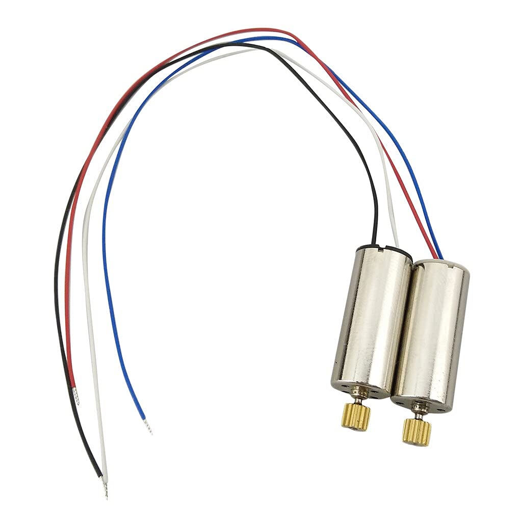2PCS Motor Teeth Copper CW/CCW Replacement Parts for Mini Drone - Compatible with Various Mini Drone Models - Perfect for DIY Repairs and Drone Maintenance