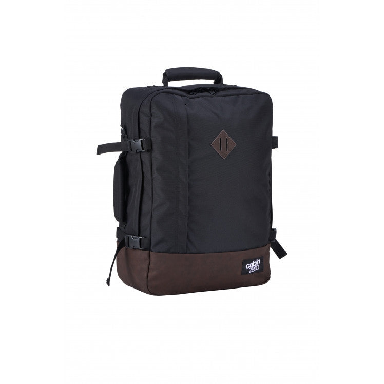 CabinZero Vintage 44L Travel Backpack - Lightweight Carry-On Luggage for Men & Women | Perfect for Airplane, Hiking, Camping & Weekend Getaways