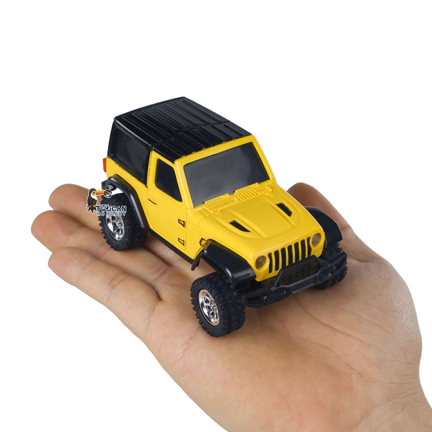 2.4GHz 1/36 Scale Remote Control Rock Crawler - 4WD Off-Road RC Car RTR with Rechargeable Battery - Mini Radio Controlled Toy Vehicle for Kids | Outdoor Adventure, Backyard Play & Birthday Gifts