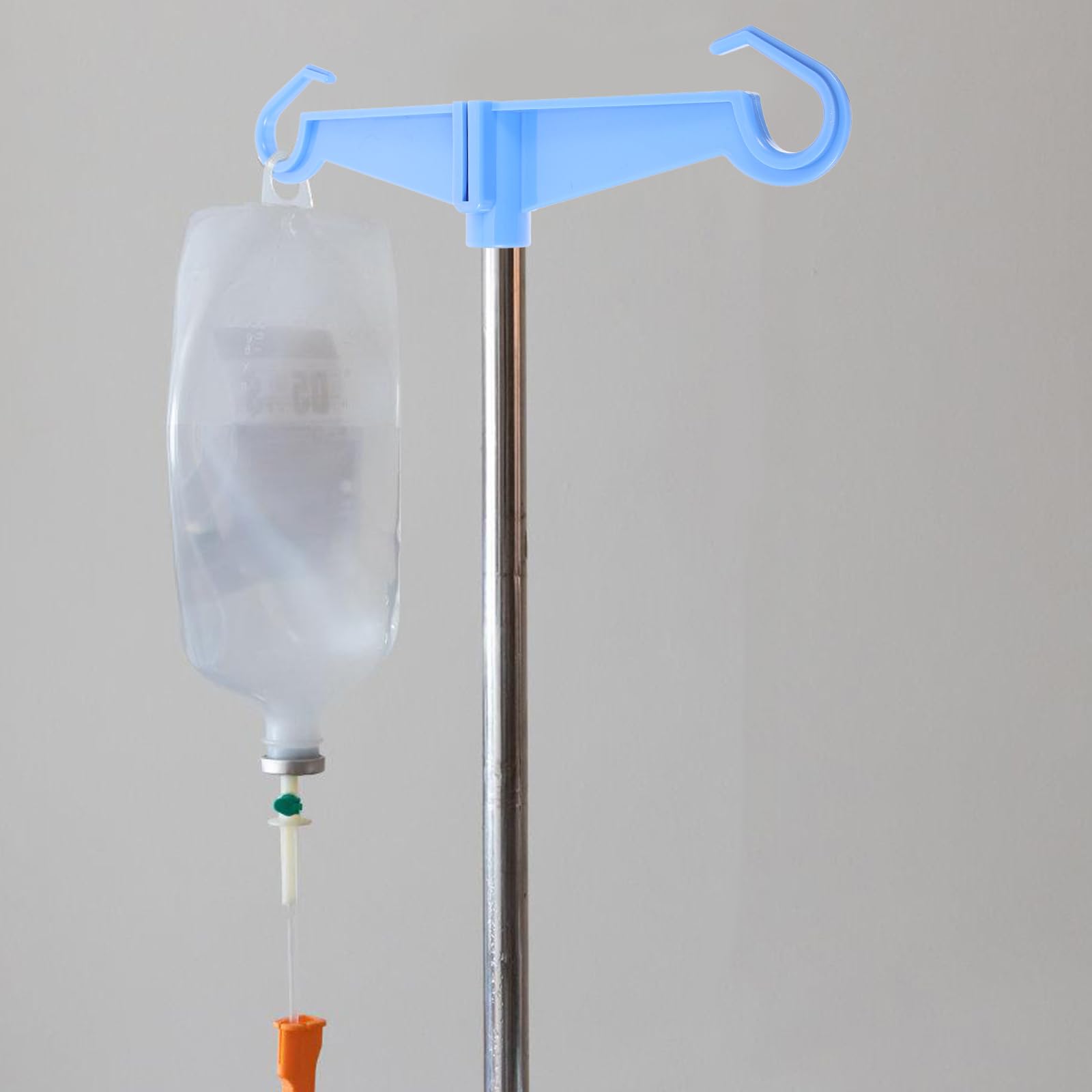 Portable IV Bag Hangers - Adjustable Drip Bag Holder Hooks for Hospital, Clinic & Home Use - Sturdy Stand Hooks for IV Fluids & Saline Bags (Set of 5) - Perfect for Medical Emergencies, Infusion Therapy & Patient Care