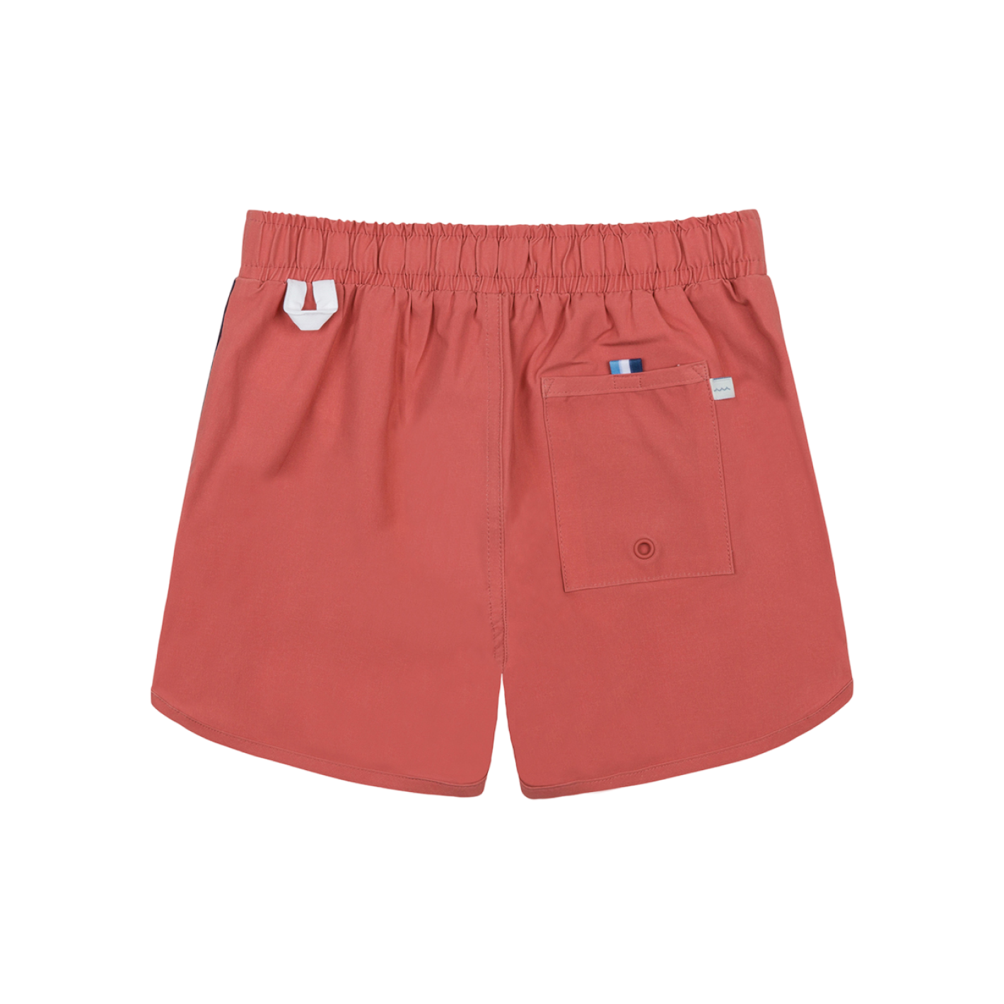 Boys' Poppy Red Swim Trunks - Quick-Dry Board Shorts for Swimming, Beach & Summer Activities