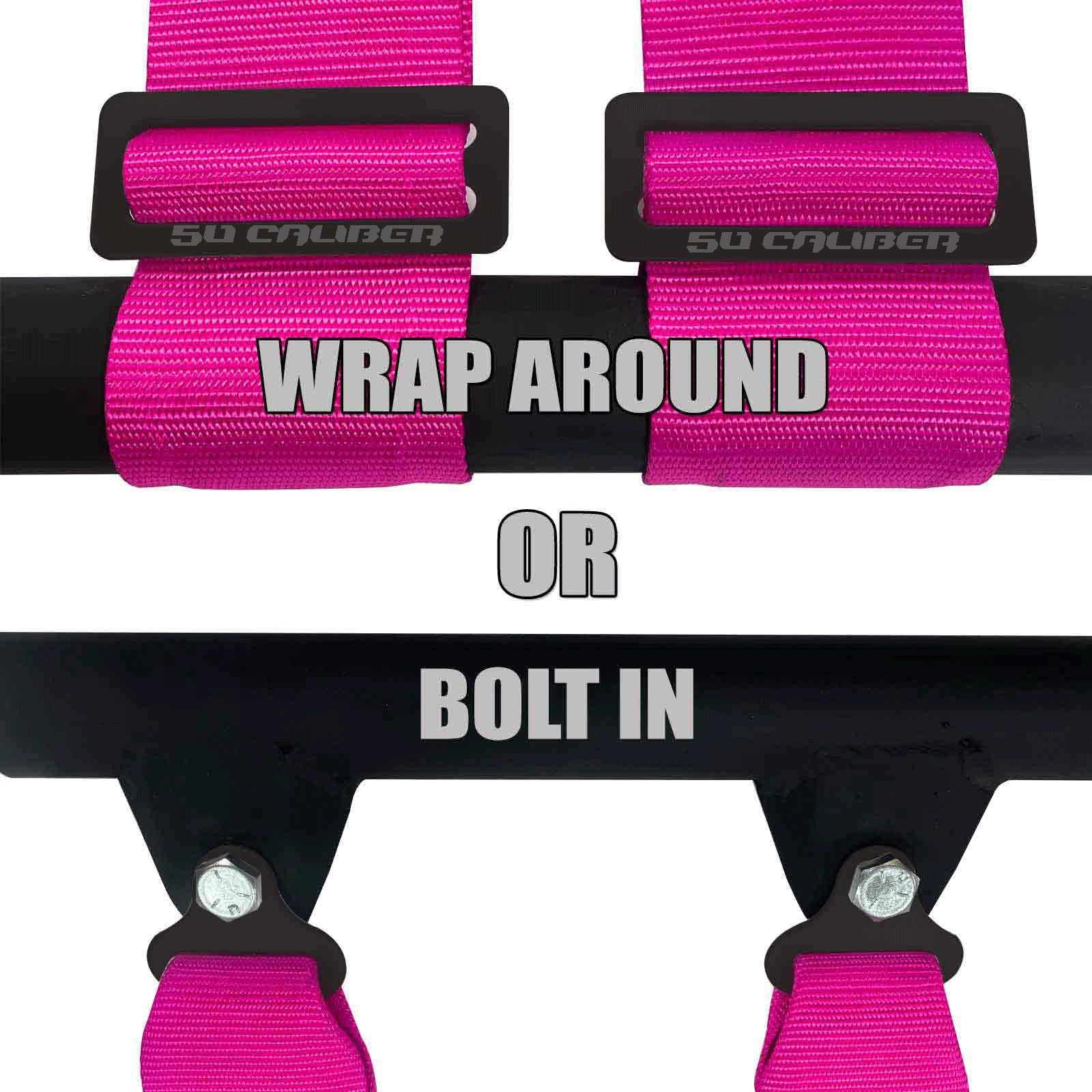 2 & 3 Point Harness with Push Button Release - 10 Color Options for Car Seat Safety | Perfect for Toddlers, Booster Seats & Child Safety in Vehicles