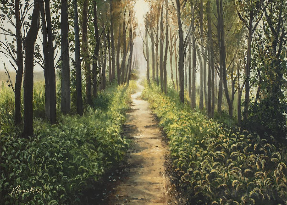 Forest Walkway - Beautiful Wooden Pathway for Gardens, Parks & Trails | Perfect for Outdoor Decor & Nature Walks