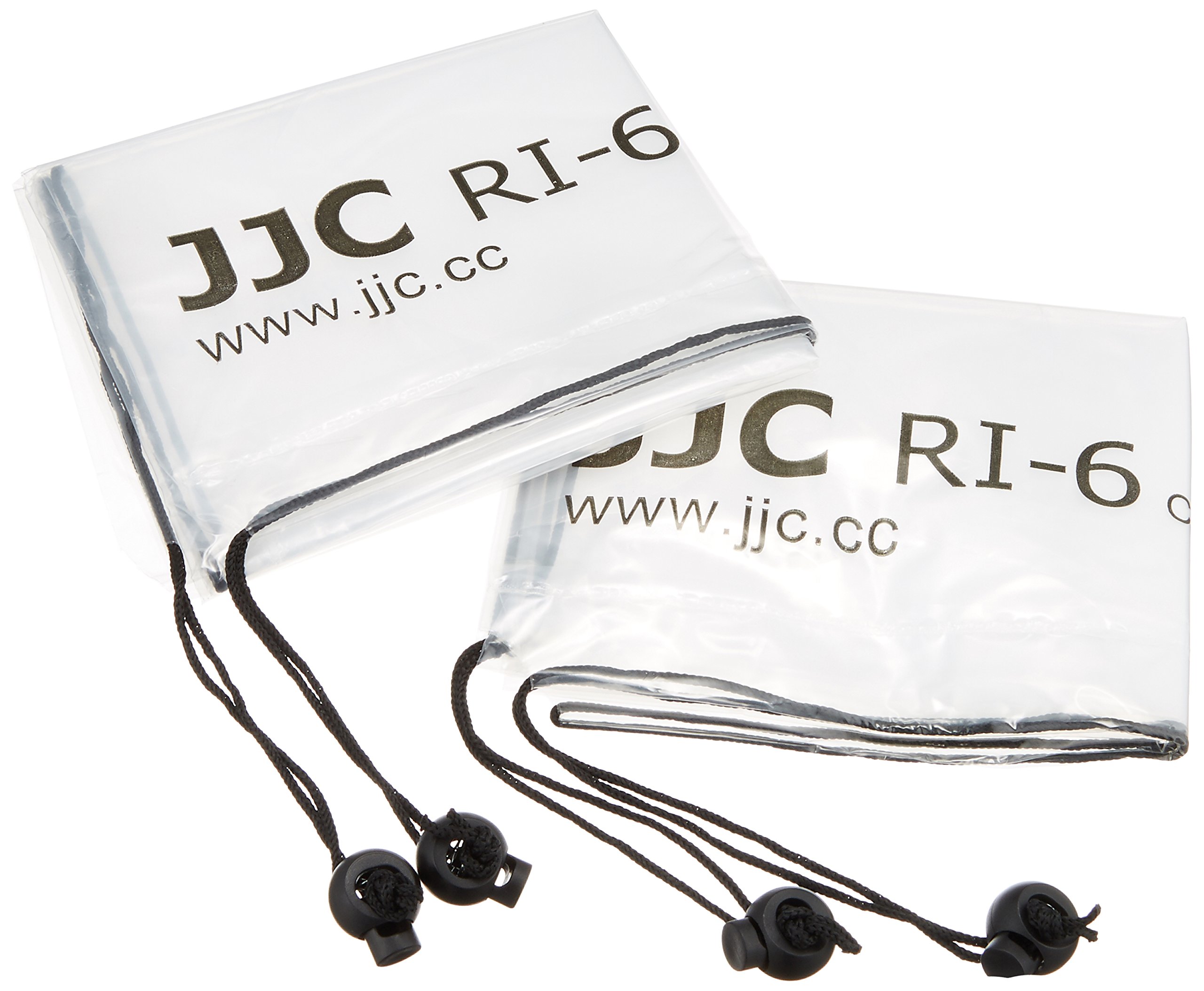 JJC Waterproof Rain Cover for DSLR Camera & Lens - Clear Protective Case (2-Pack) - Ideal for Outdoor Photography, Rainy Weather & Travel Protection