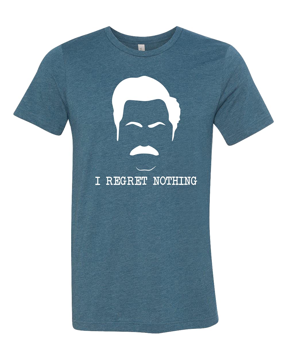 Ron Swanson Funny T-Shirt | Parks and Recreation Merchandise | 'I Regret Nothing' Quote Shirt | Leslie Knope Fan Apparel | Swanson 2020 Collection | Parks and Rec Gift for Fans - Perfect for Cosplay, TV Show Marathons & Comedy Lovers