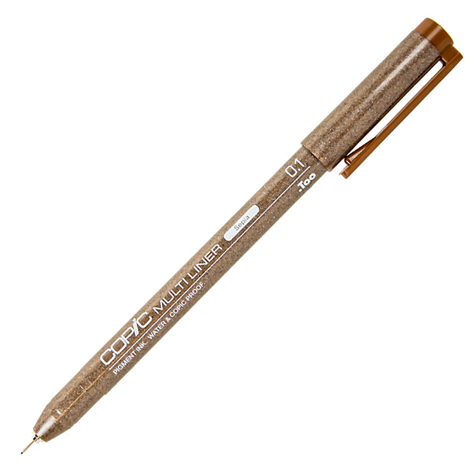 Copic MultiLiner Drawing Pen - Sepia Brown Fine Line Art Marker for Sketching, Illustration & Calligraphy - Perfect for Artists, Designers & Crafters