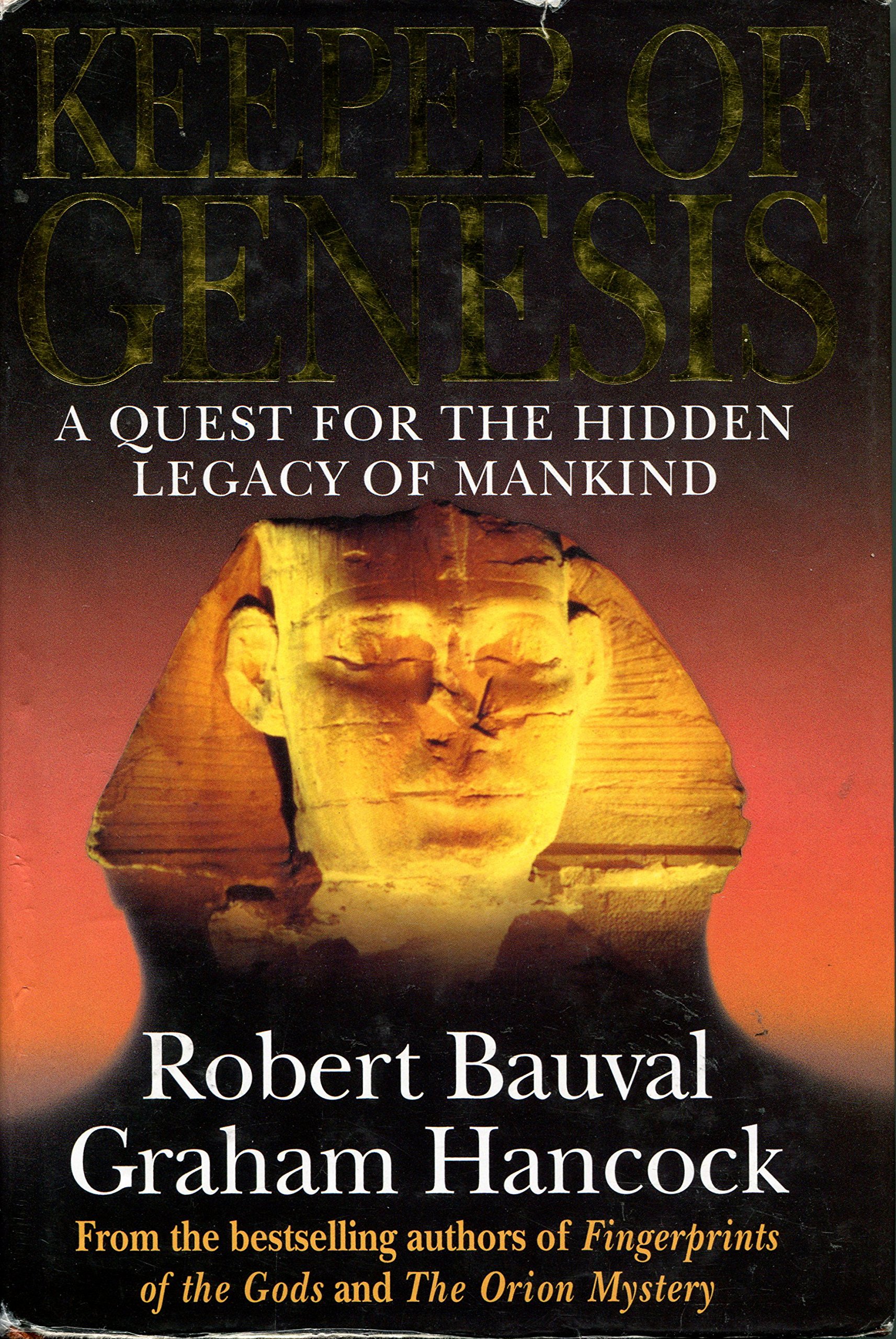 Keeper of Genesis by Bauval & Hancock - Ancient Egypt Mysteries & Pyramid Secrets Book - Perfect for History Enthusiasts & Mystery Lovers