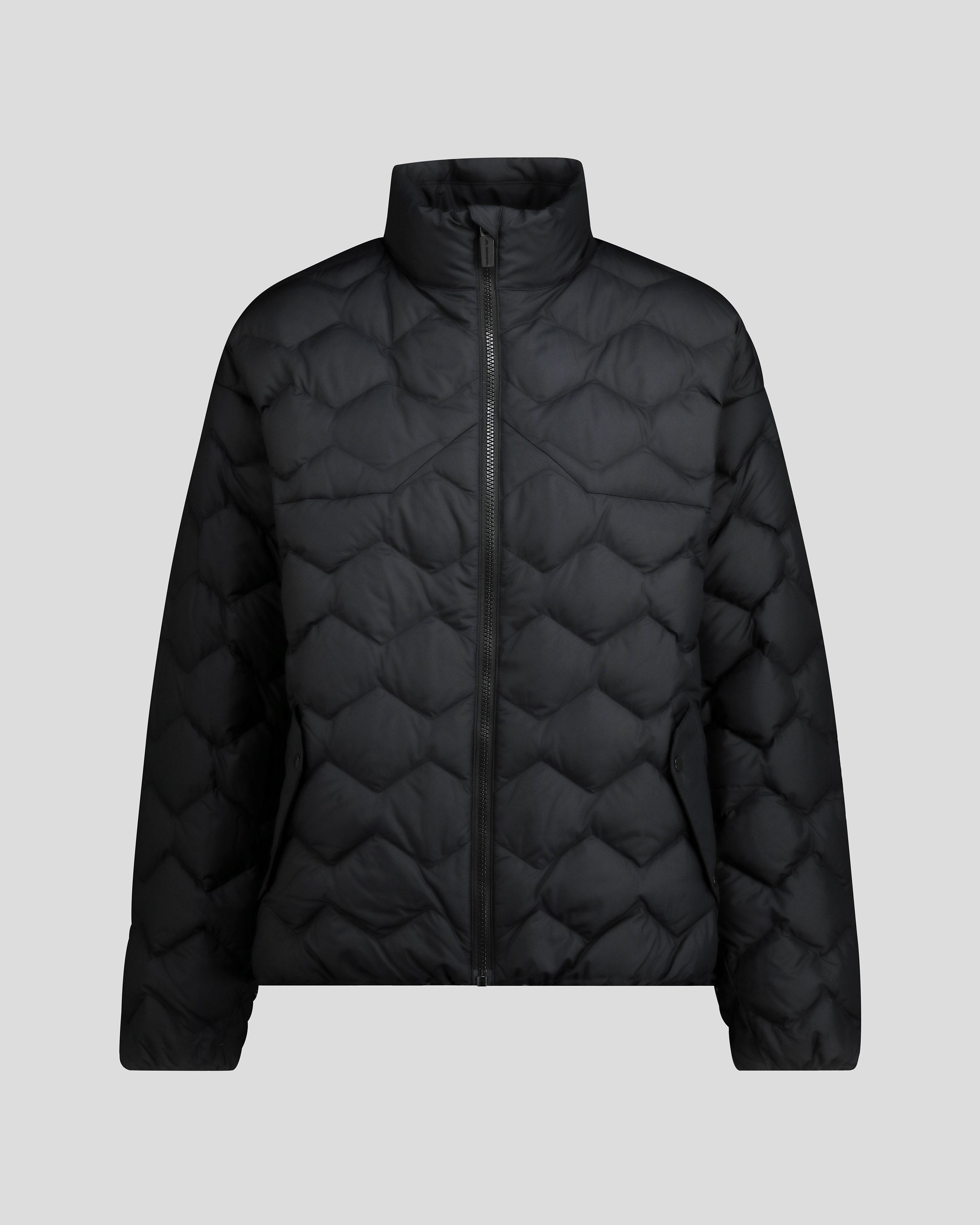 Women's Any Time Down Short Jacket - Lightweight Warm Winter Coat, Black Stingray Color | Perfect for Outdoor Activities, Travel & Casual Wear
