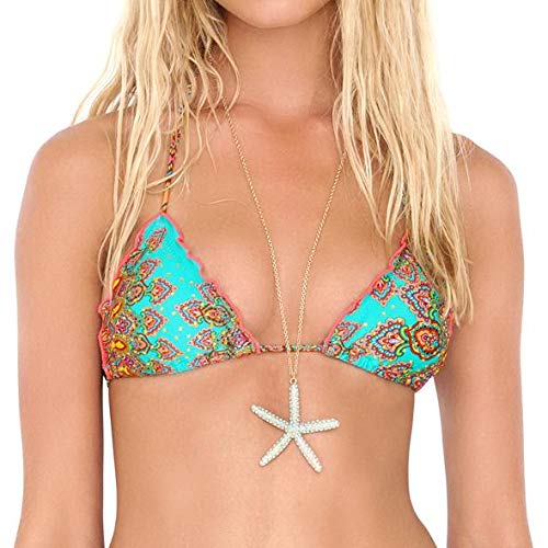Luli Fama Women's Triangle Bikini Top - Sexy Swimwear for Beach, Pool & Vacation | Comfortable & Stylish Design