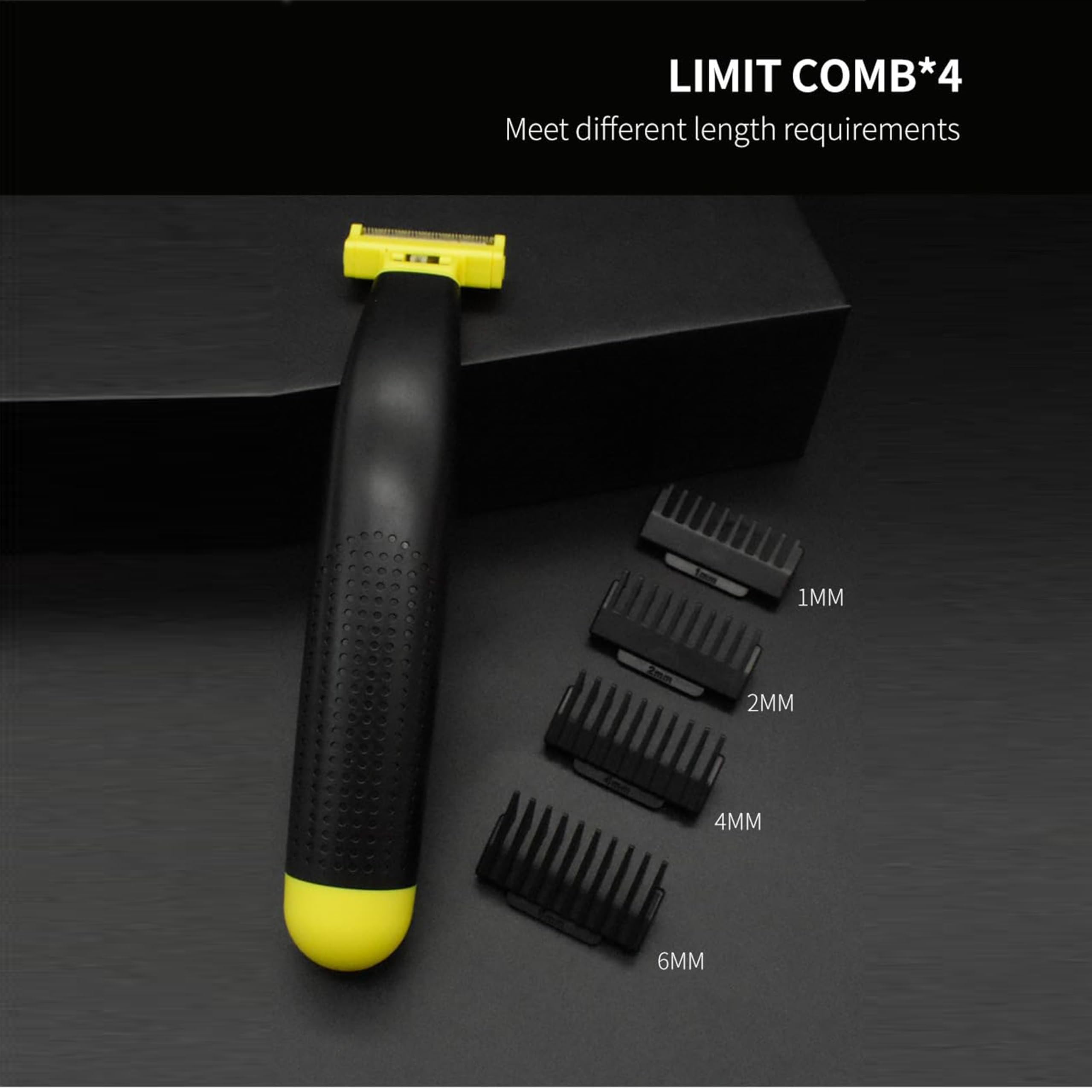Premium Wet & Dry Electric Shaver for Men - Rechargeable Cordless Razor with Fast Motor & Non-Slip Grip - Includes Electric Shaver Cleaner - Perfect for Travel, Gym & Daily Shaving (Model #4)