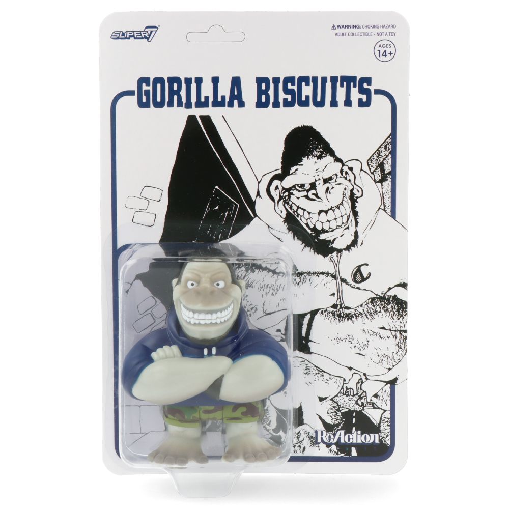 Gorilla Biscuits Punk Rock Band ReAction Figure – Collectible Music Memorabilia for Fans & Punk Enthusiasts | Perfect for Display, Gifts & Music Themed Decor