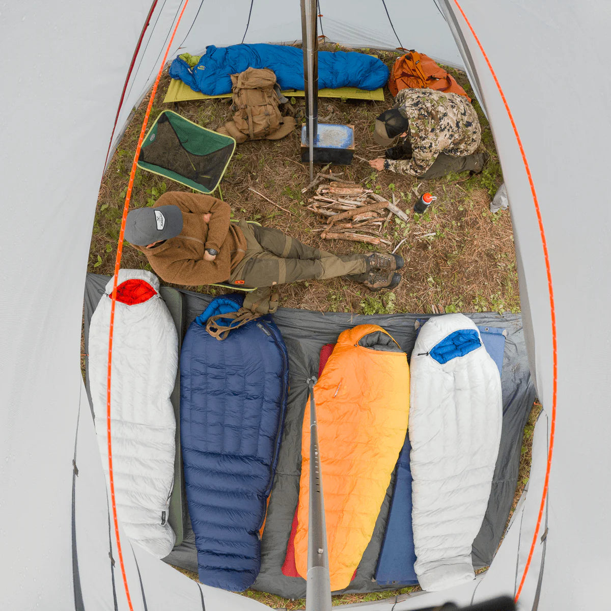 Argali Yukon 8-Person Camping Tent with Half Floor - Spacious Family Tent for Outdoor Adventures, Backpacking & Group Camping Trips