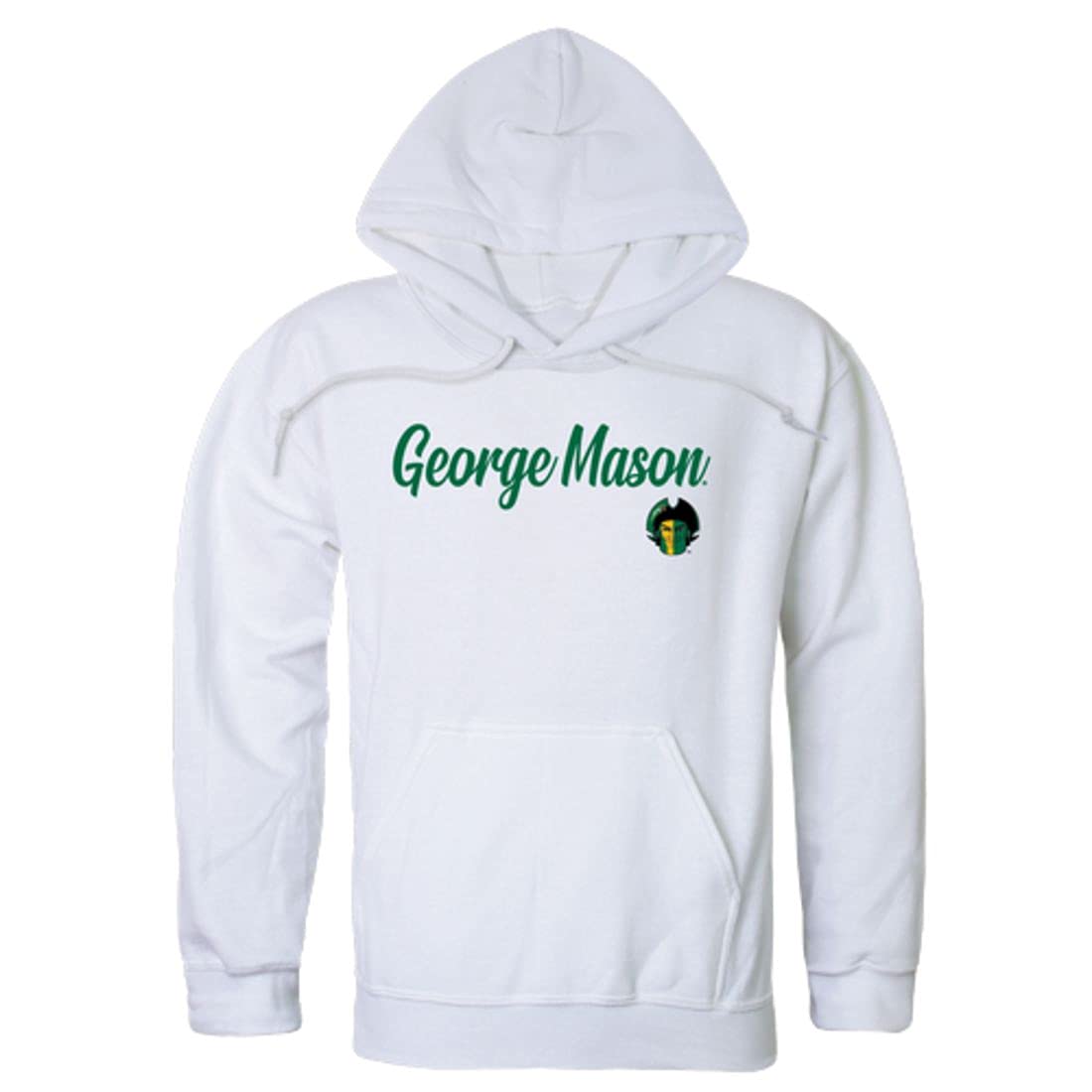 GMU George Mason University Patriots Men's Script Hoodie Sweatshirt | Comfortable College Apparel for Game Day & Campus Life