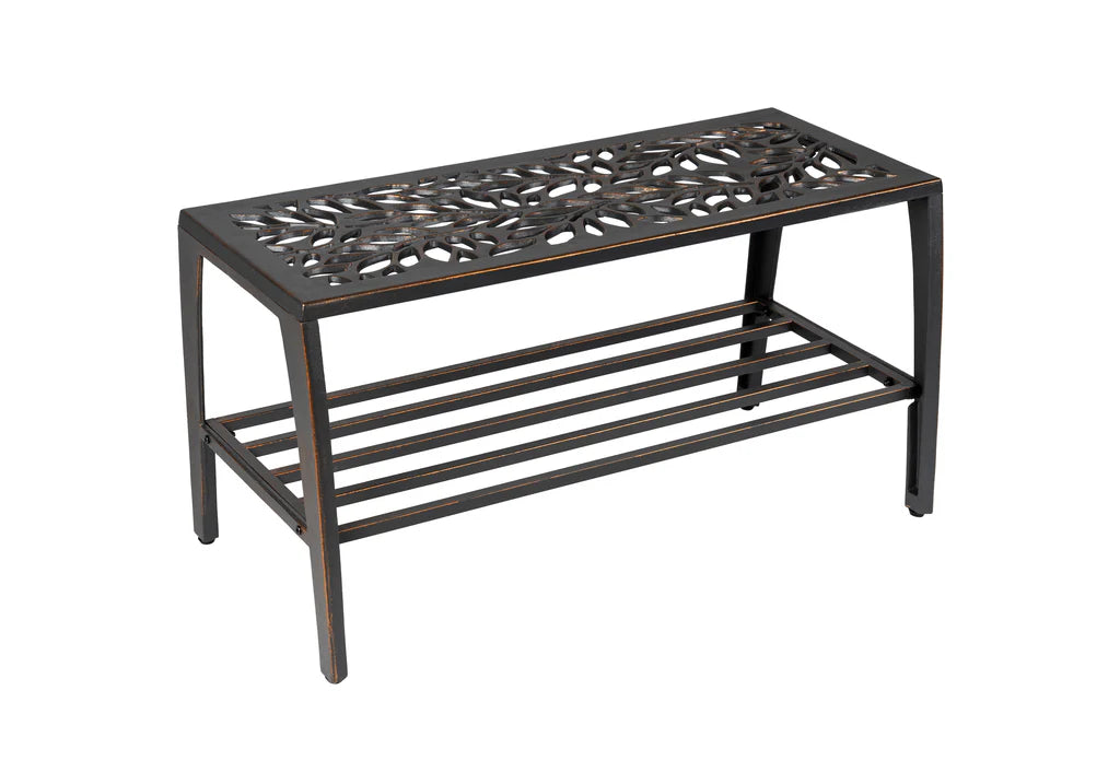 Flora Backless Bench - Modern Wooden Garden Bench for Outdoor Patio, Deck, and Backyard Decor | Perfect for Relaxing, Lounging, and Enhancing Outdoor Spaces