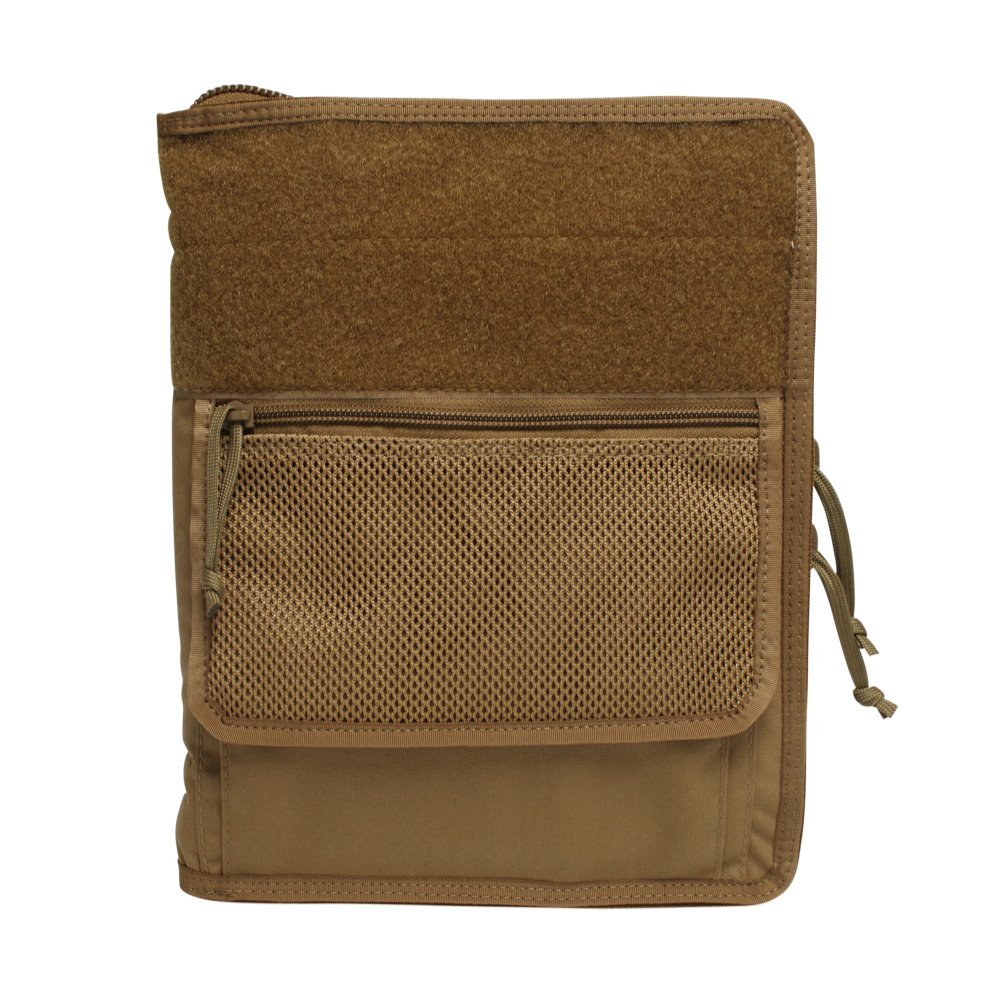 Tactical Notebook Cover - Military Grade 3-Ring Binder with Zipper for Field Operations, Map Storage & Organization | Fits 5.5” x 8.5” Paper | Durable Tactical Gear for Outdoor Adventures, Camping & Survival Scenarios