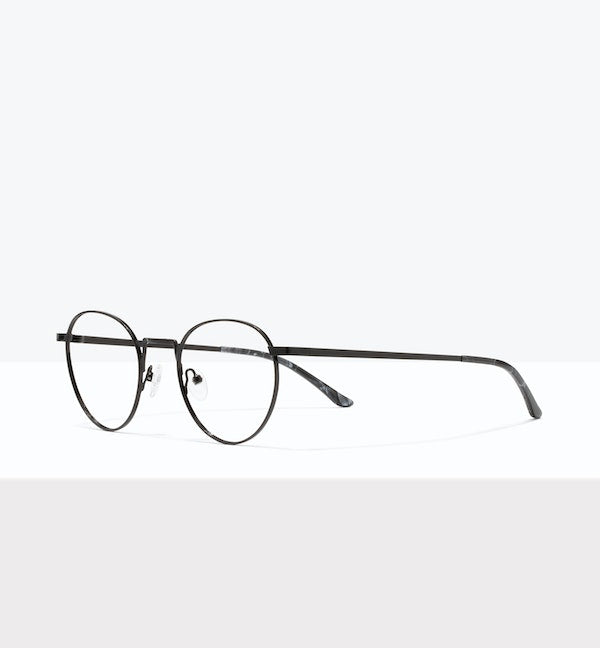 Stylish Rowan Eyeglasses for Men & Women - Lightweight Comfortable Glasses for Reading & Computer Use - Trendy Eyewear for Work, Study & Daily Wear