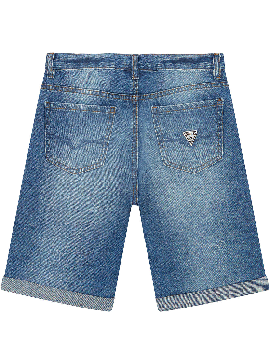 Stylish Blue Denim Linen Shorts for Women - Comfortable Summer Casual Wear - Perfect for Beach, Vacation & Outdoor Activities