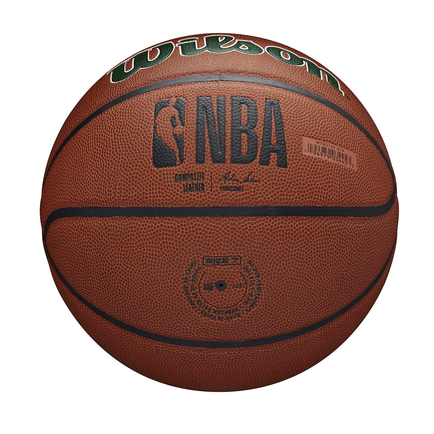 Wilson NBA Team Alliance Official Game Basketball - Size 7 (29.5