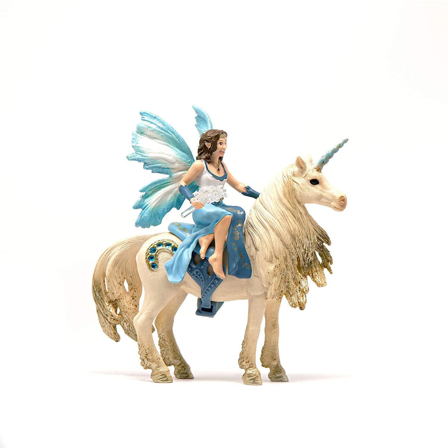 Golden Unicorn Ride-On Toy for Kids - Fun & Magical Outdoor Playtime Adventure | Perfect for Birthday Gifts & Backyard Fun