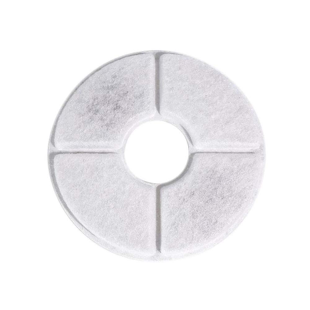 SS SUNSBELL 8-Pack Replacement Water Fountain Filters - White Sponge Filter Set for Pet Drinking Fountains | Compatible with Most Pet Water Dispensers | Improves Water Quality & Reduces Algae Growth