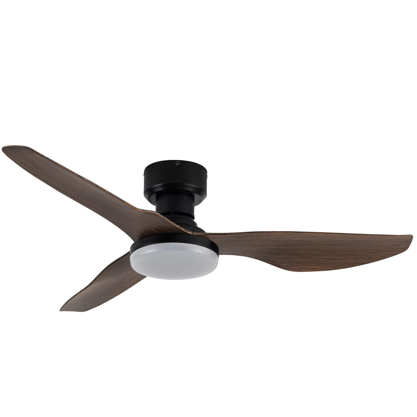 48 Inch DC Ceiling Fan with Optional Light Kit - Energy Efficient, Quiet Operation for Living Room, Bedroom, or Patio