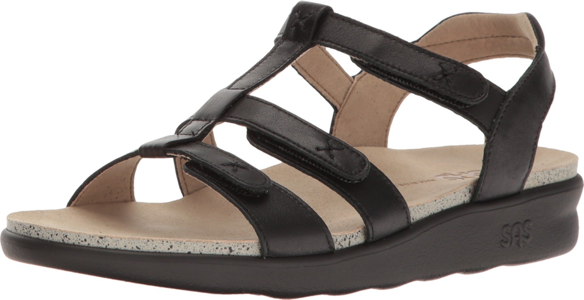SAS Women's Sorrento Comfortable Walking Shoes - Lightweight Slip-On Loafers with Arch Support for Women | Work, Travel, Everyday Wear & Casual Outings | Ideal for Office, Commuting, Shopping & Walking Comfort