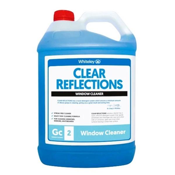 Whiteley Clear Reflection 5Lt Glass Cleaner | Streak-Free Window & Mirror Cleaner | Perfect for Homes, Offices & Cars
