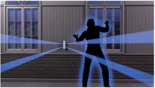 Optex BX-80NR Wireless Outdoor Dual PIR Barrier Detector - Weatherproof Security Sensor for Home & Business Perimeter Protection (Ideal for Driveways, Gates & Fence Lines)