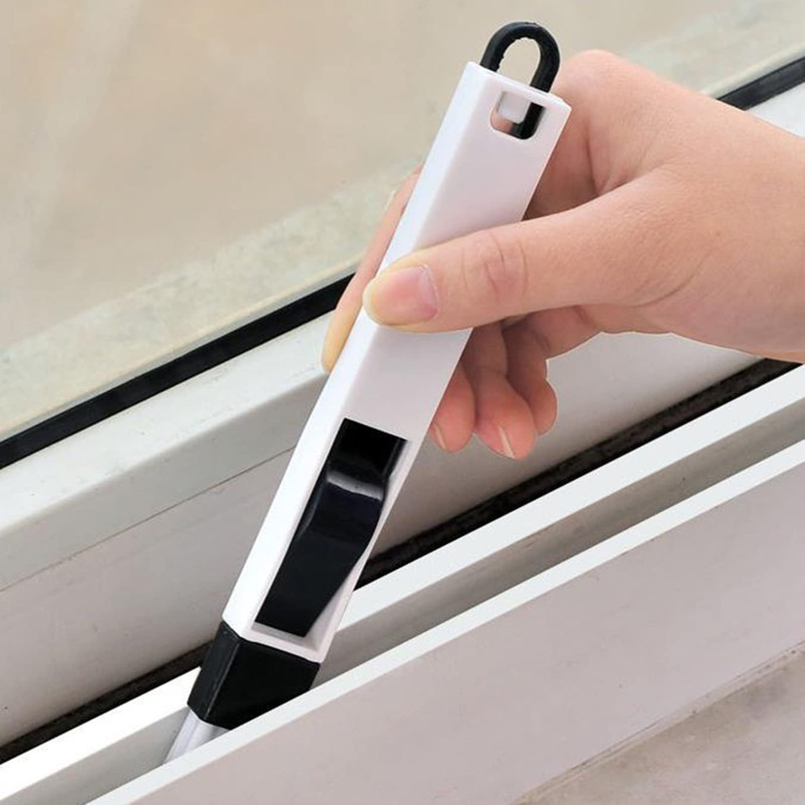 Qqfubu 2-in-1 Window Slot & Keyboard Cleaning Brush - Mini Gap Ventilation Dust Brush for Home, Office, Car (20 Pack) - Perfect for Tight Spaces, Electronics, Air Vents & Household Cleaning