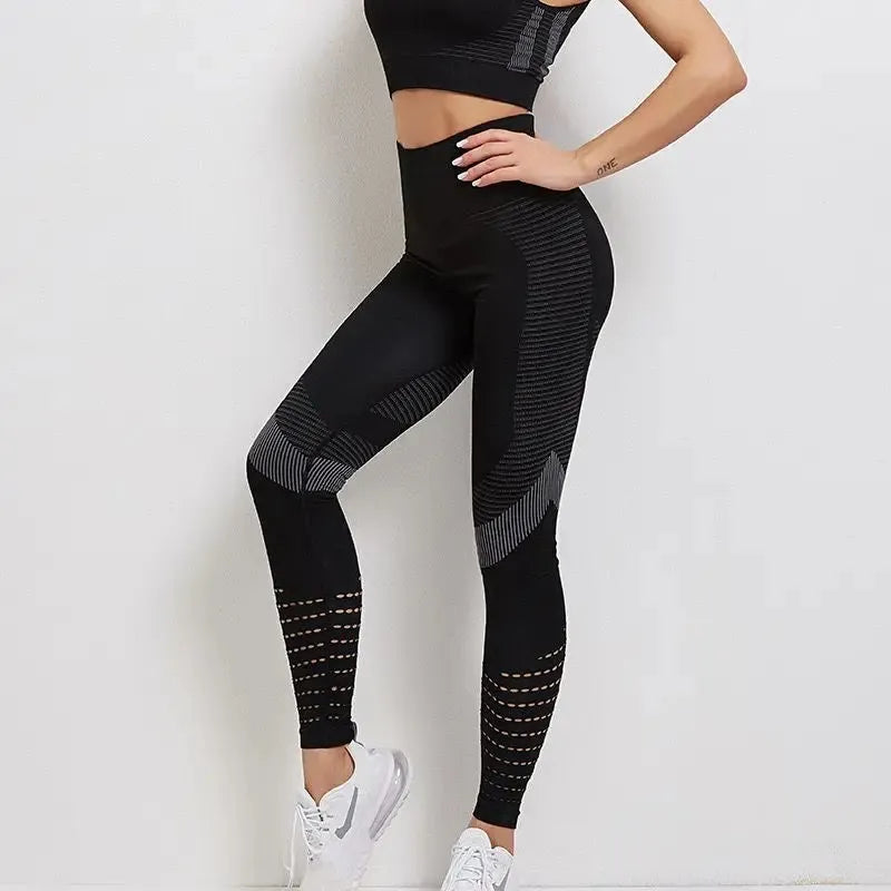 Sexy High Waist Seamless Leggings for Women - Push Up Workout Yoga Pants with Tummy Control - Perfect for Gym, Running, Fitness & Casual Wear