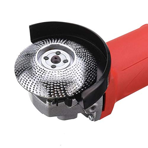 Tungsten Carbide Coated Wood Grinding Wheel Disc - 16mm Angle Grinder Abrasive Tool for Wood Carving & Shaping | Perfect for DIY Projects, Furniture Making & Woodworking