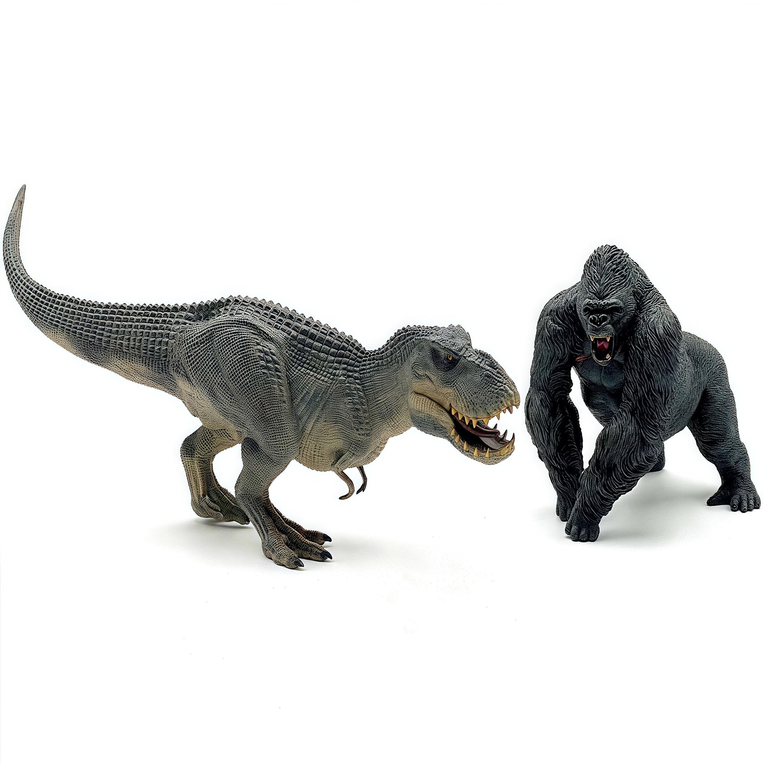 Gemini & Genius King Kong Toys - Vastatosaurus Rex Dinosaur Action Figure with Movable Jaw, Gorilla Toy for Kids | Dinosaur World Collection, Birthday Gift for Boys & Girls | Perfect for Playtime, Collecting, and Dinosaur-Themed Parties