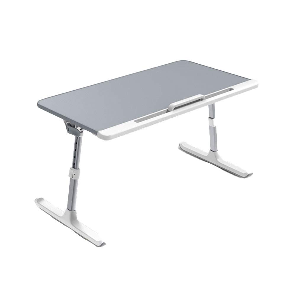 Adjustable Height & Angle Laptop Desk - 600x450x10mm Folding Computer Table for Gaming, Work & Study - Portable Tilt Stand (0-36°) for Home & Office Use
