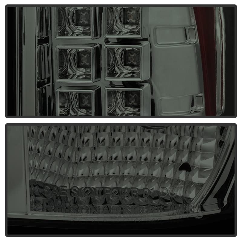Spyder 5001085 LED Tail Lights for 2002-2006 Chevy Avalanche - Smoked Lens - Enhanced Visibility & Style for Night Driving & Custom Truck Upgrades