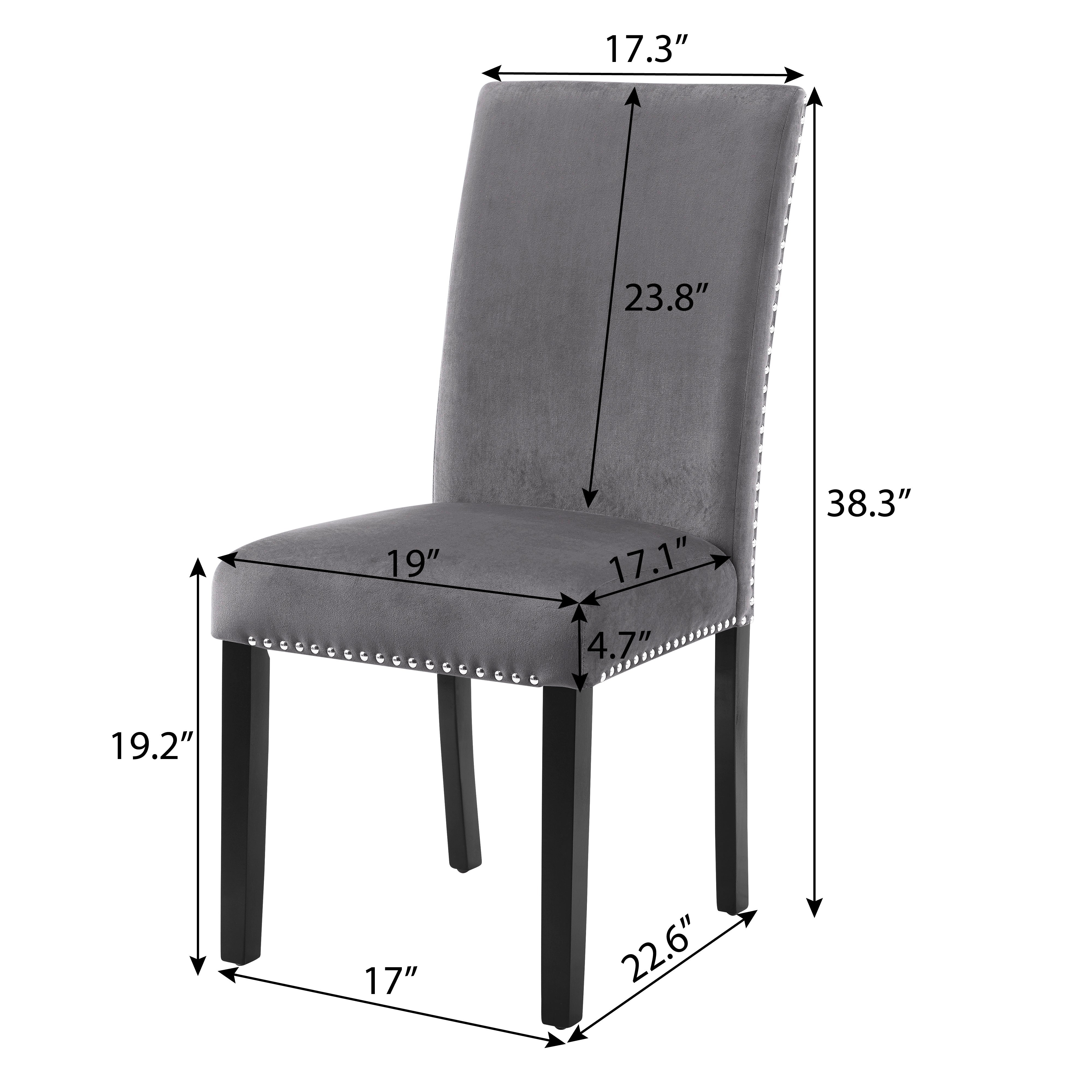 Roundhill Furniture Ashzo 6-Piece Dining Set with Hairpin Leg Table, 4 Chairs & Bench - Modern Kitchen & Dining Room Furniture for Small Spaces | Perfect for Breakfast Nook, Apartment Dining, and Entertaining Guests