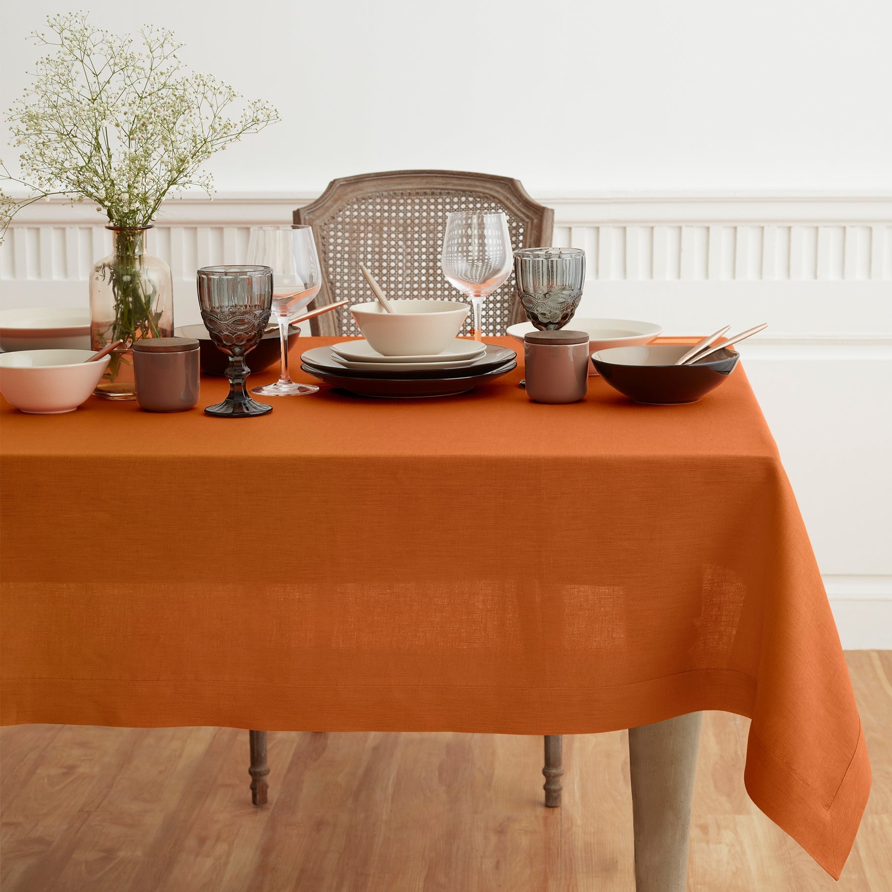 Premium Extra Large Fete Tablecloth - Waterproof & Stain-Resistant for Outdoor Parties, Weddings, and Events