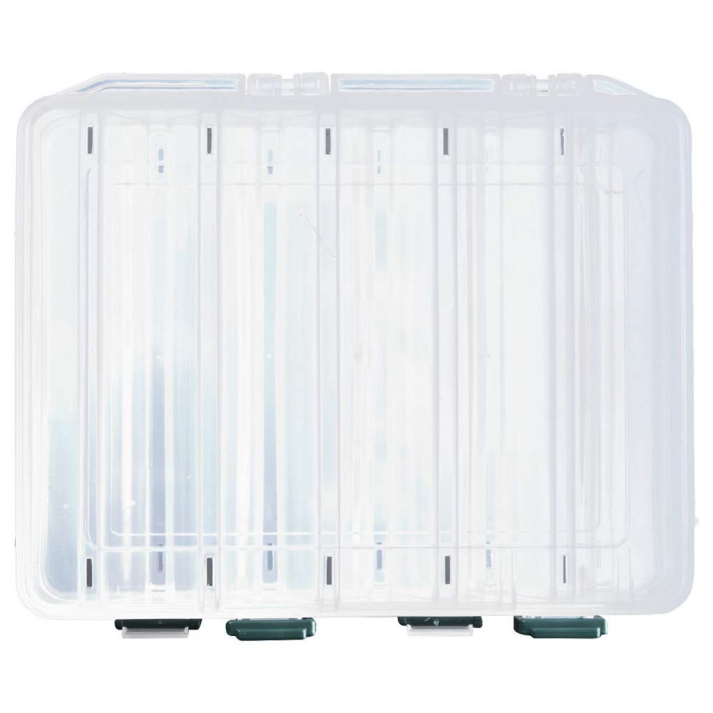 Plastic Fishing Tackle Storage Box - Organizer for Lures, Hooks & Baits | Durable Fishing Gear Accessories | Perfect for Boat, Shore & Travel Fishing