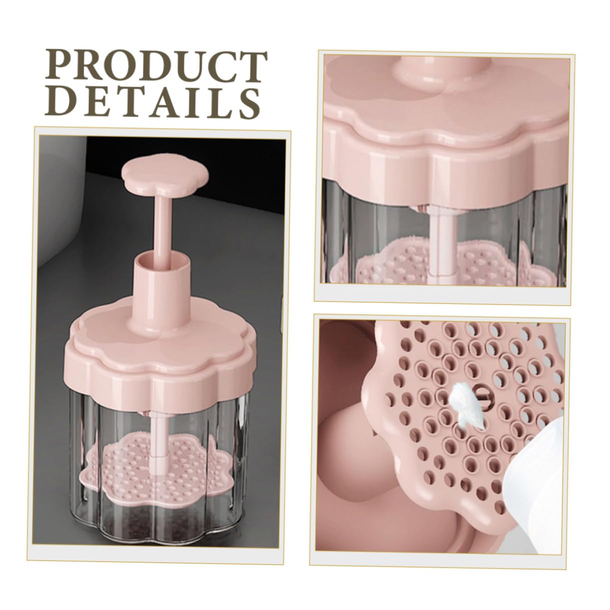 Portable Facial Cleansing Foam Maker - Bubble Foam Face Wash Bottle for Women | Travel-Friendly Skincare Tool for Daily Cleansing Routine