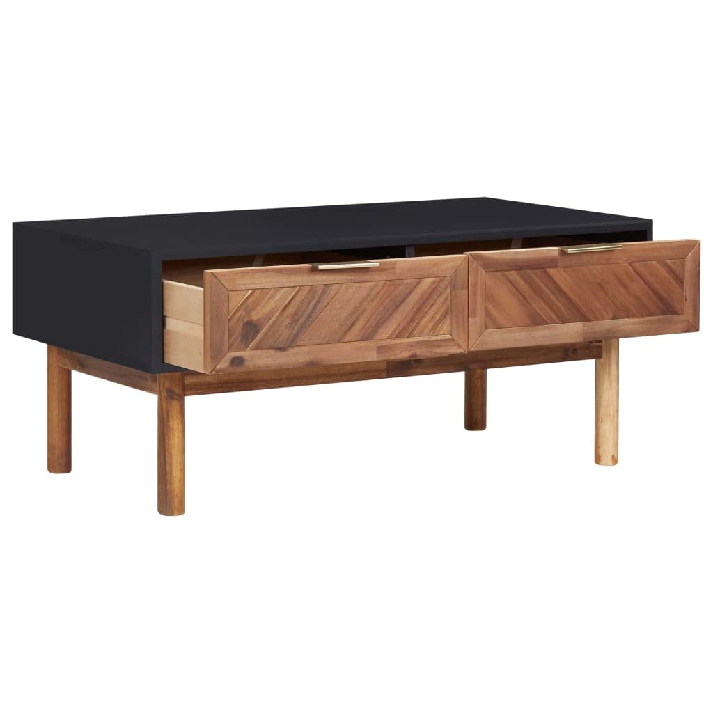 Modern Coffee Table with Storage - 35.4