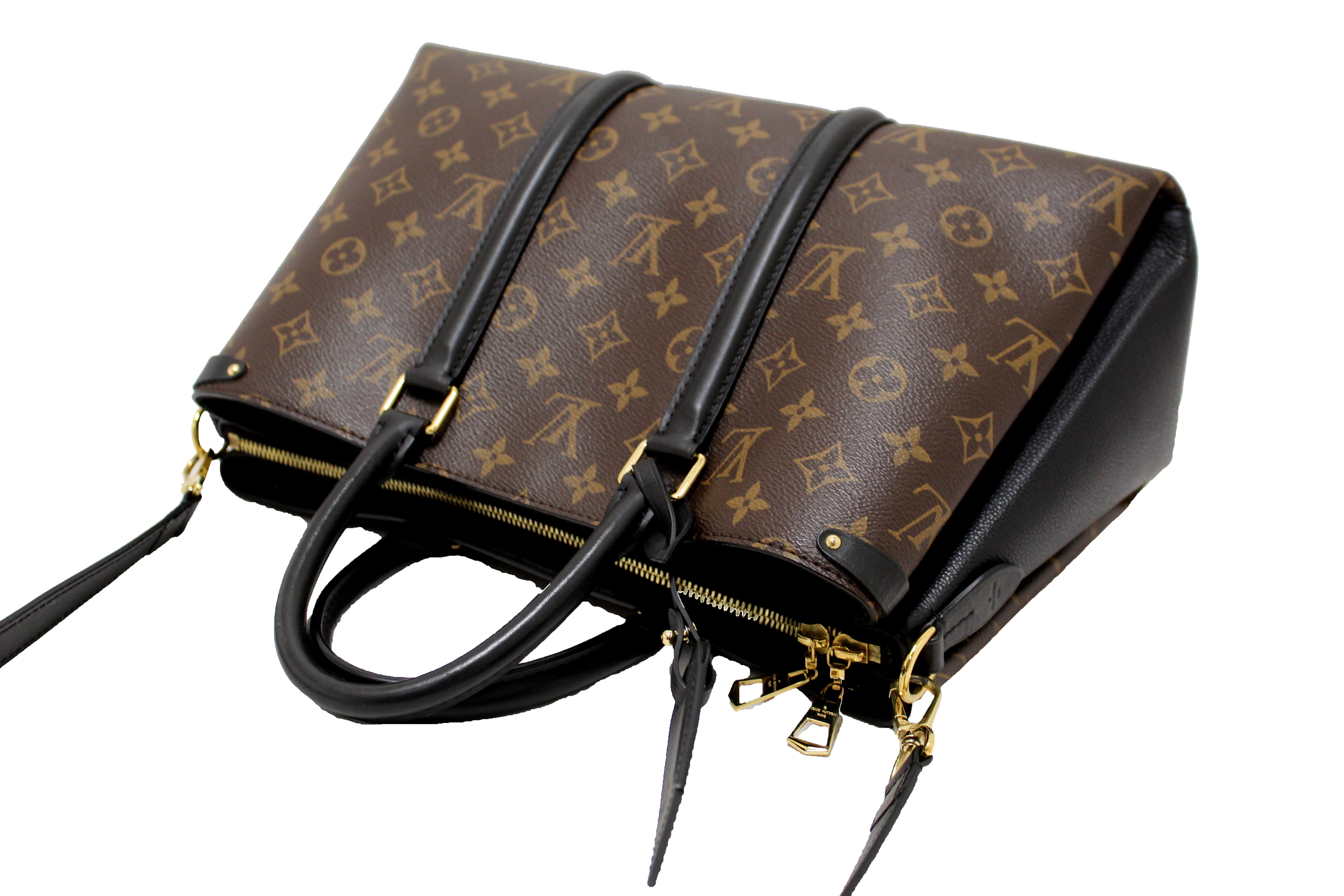 Authentic Louis Vuitton Monogram Soufflot MM Handbag - Luxury Designer Tote Bag for Women | Perfect for Work, Travel & Everyday Use