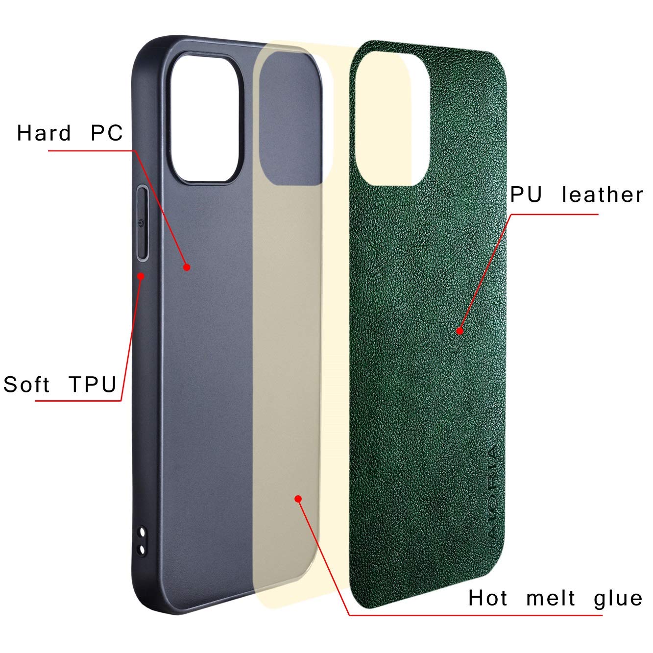 Premium PU Leather Case for Samsung Galaxy S21 FE 5G (6.41 Inch) - Retro Design Full Protective Cover with Shock Absorption | Perfect for Work, Travel & Daily Use (Black)